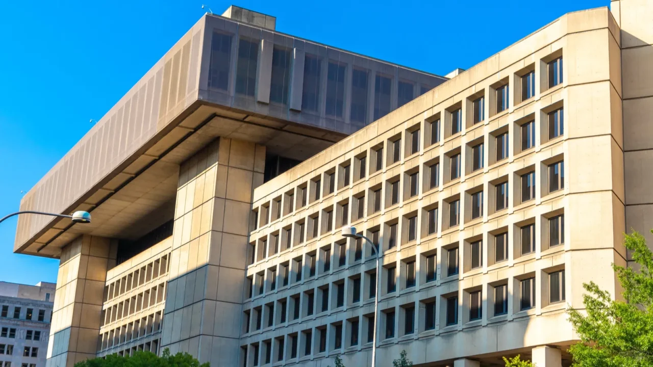 washington dc usa  march 29 2020 federal bureau of