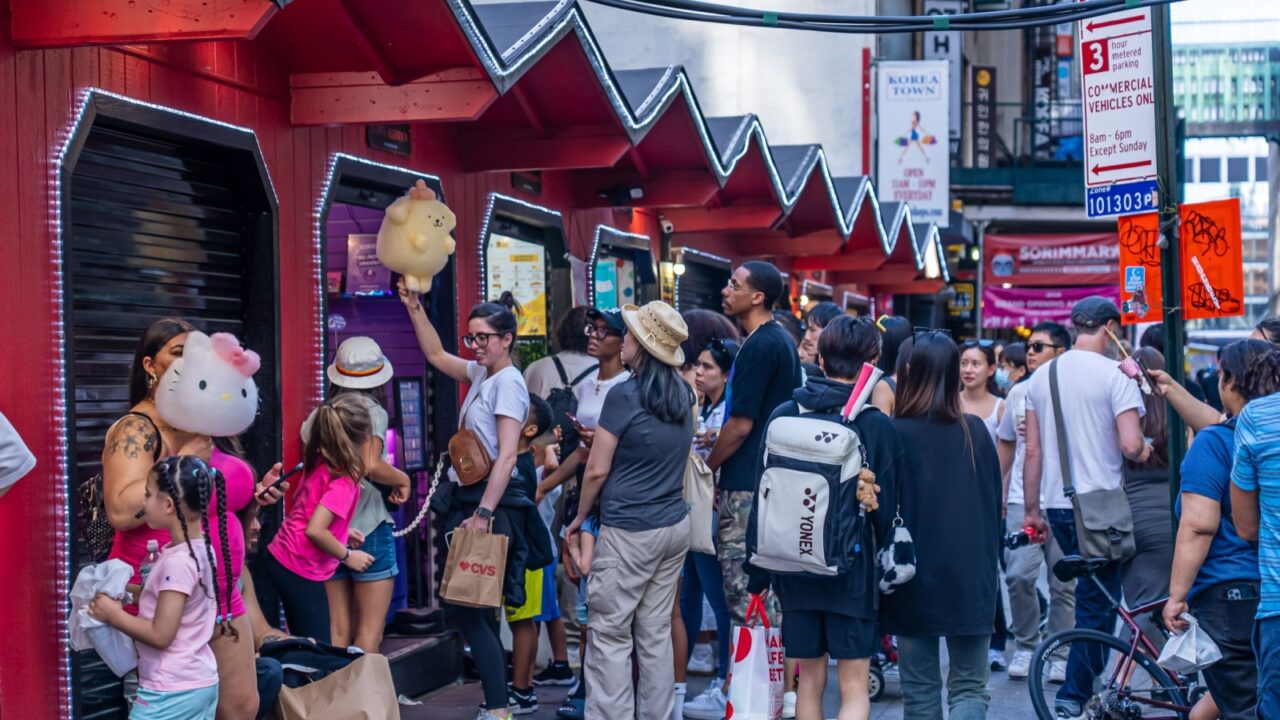 NYC, New York State, United States of America, 30 May 2024. Koreatown in Midtown South, Manhattan.