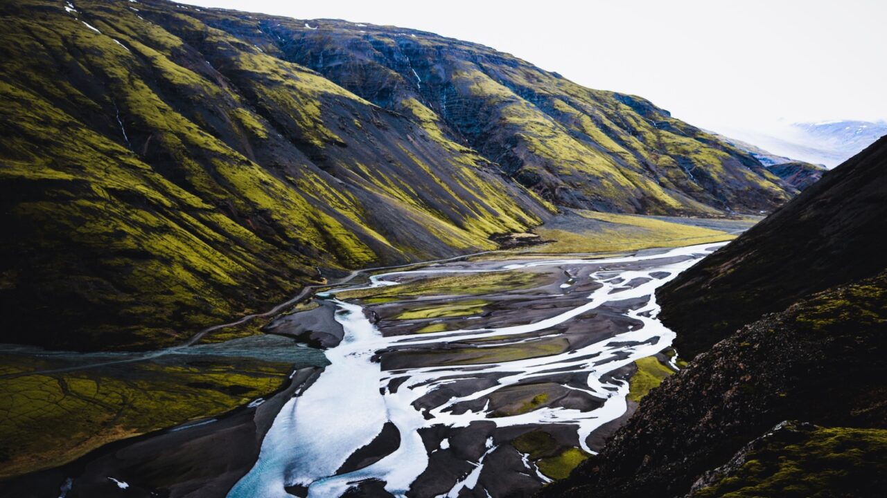 Iceland, Þórsmörk. This valley is named after the Norse God of Thunder Thor, Þór in Icelandic.