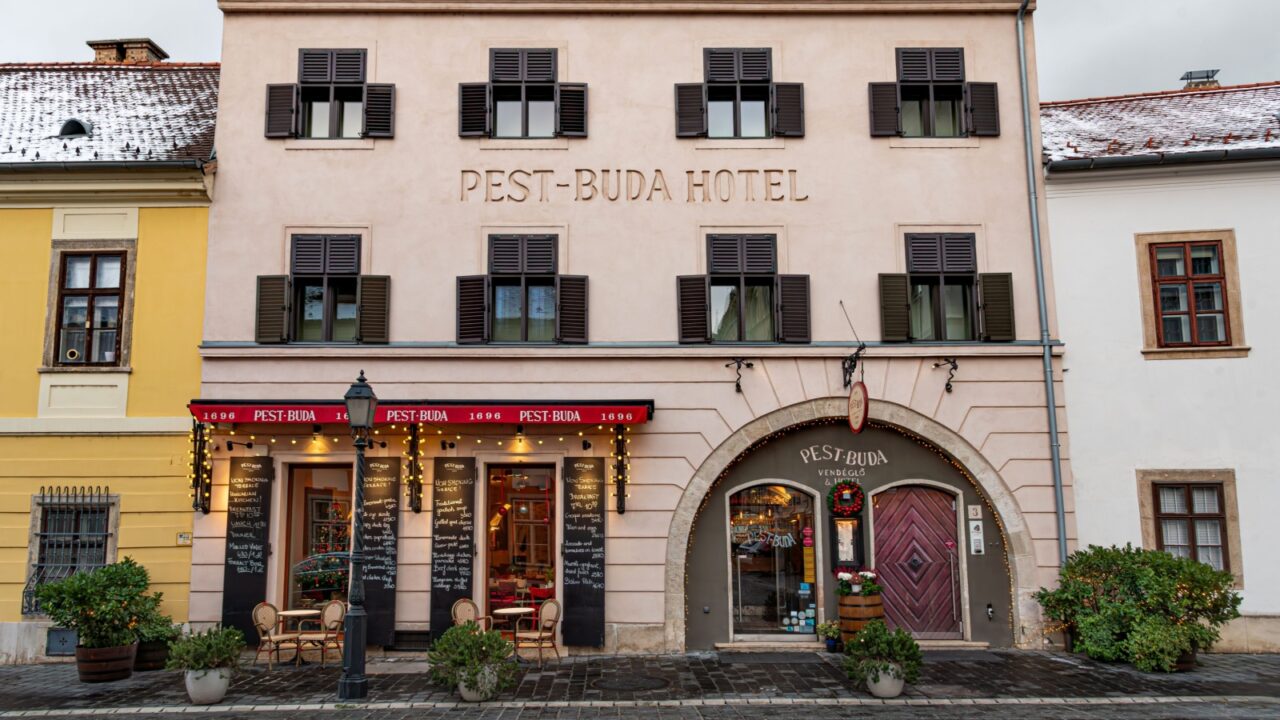 Pest Buda Design Boutique Hotel, Budapest, Hungary. 16.12.2024
