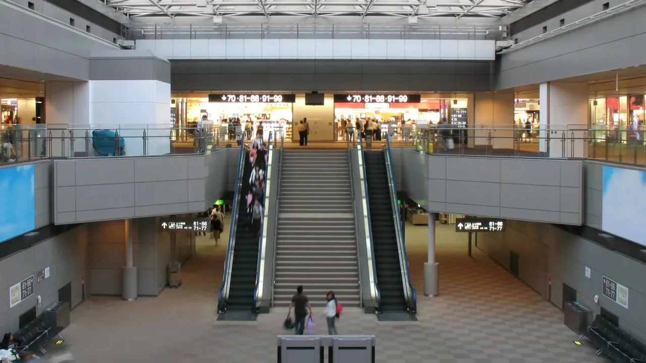 airport transit area