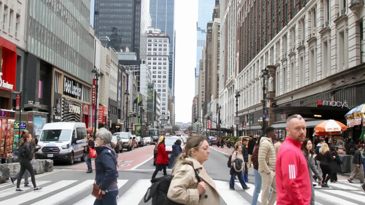 april 6 2025 manhattan new york usa a general view