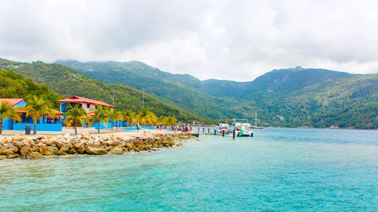 beach and tropical resort labadee island haiti