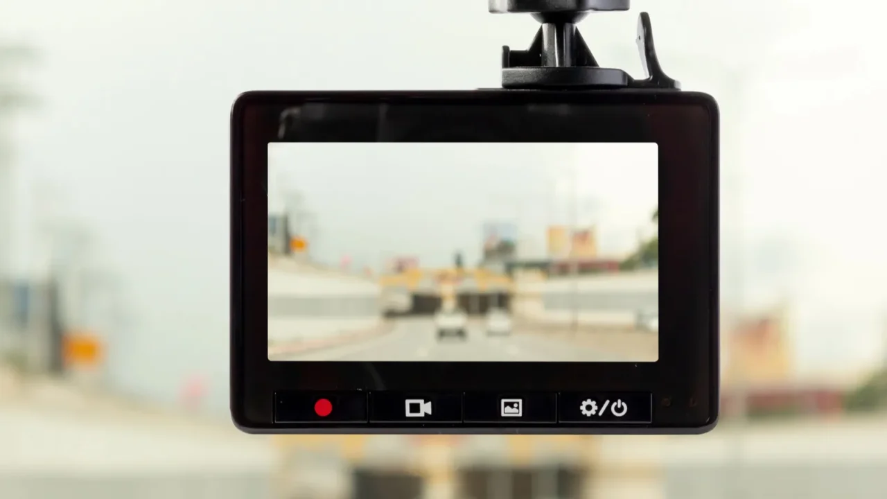 car cctv camera video recorder for driving safety on the