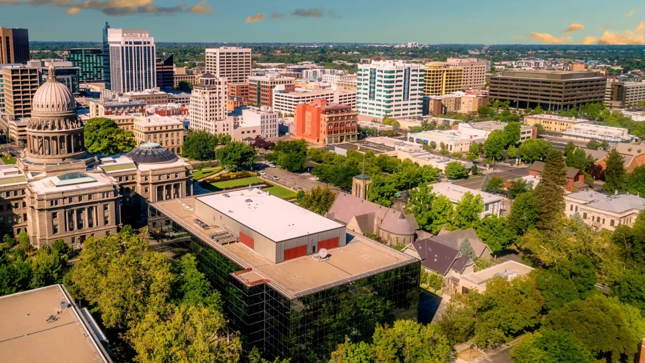 city of trees boise downtown district