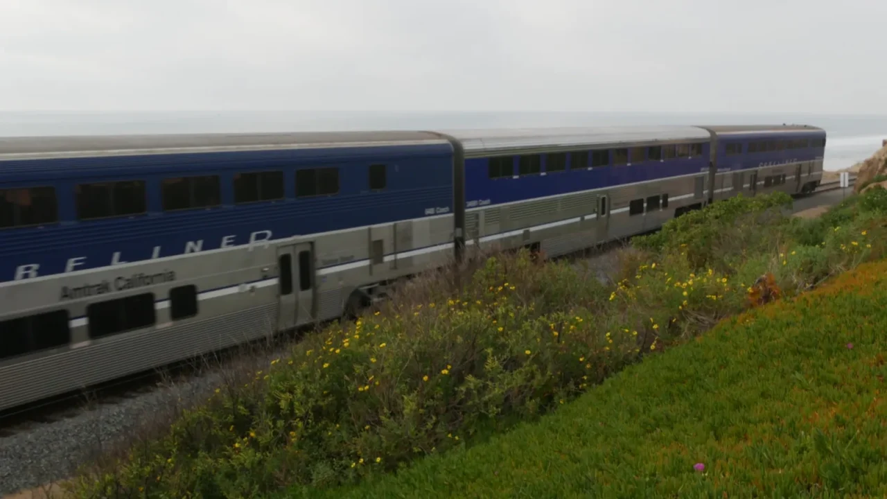 del mar california usa  23 jan 2020 pacific surfliner