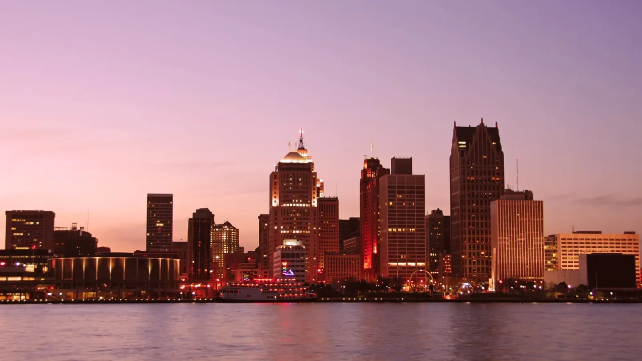 detroit skyline