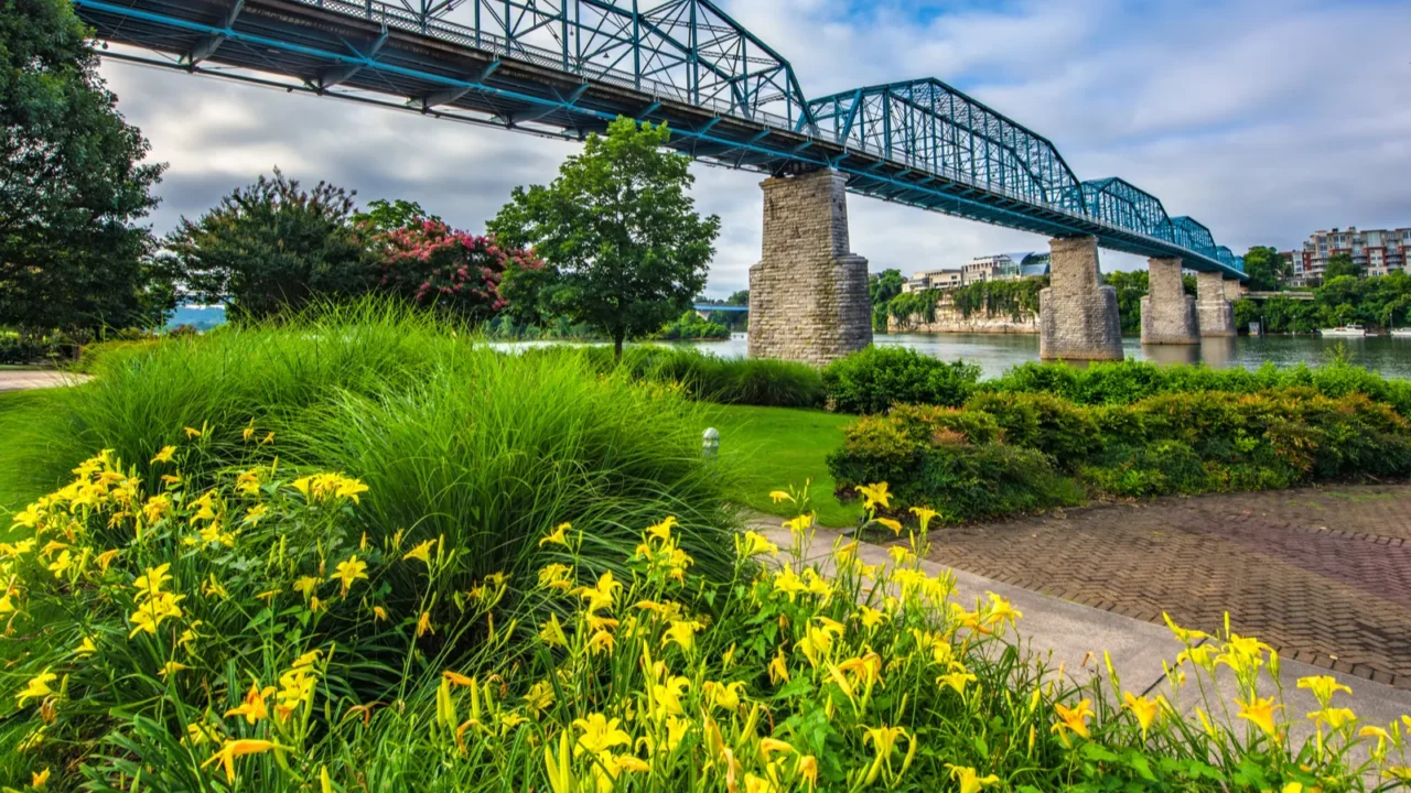 downtown chattanooga tennessee tn usa