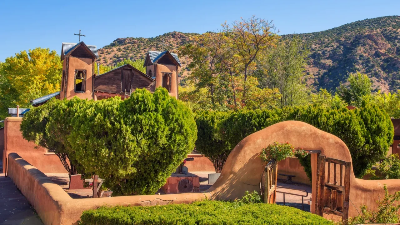 el santuario de chimayo historic church in new mexico