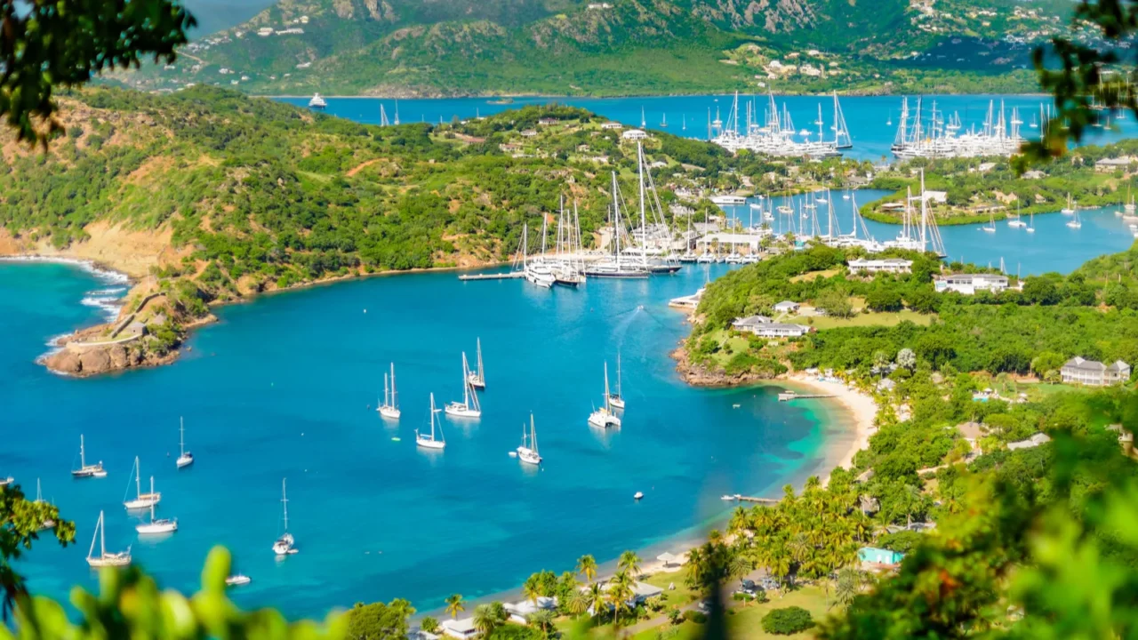 english harbour and nelsons dockyard in antigua and barbuda paradise