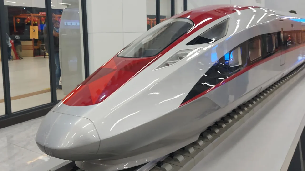 jakartaindonesianov 28 2023 miniature of thewhoosh whoosh is the brand