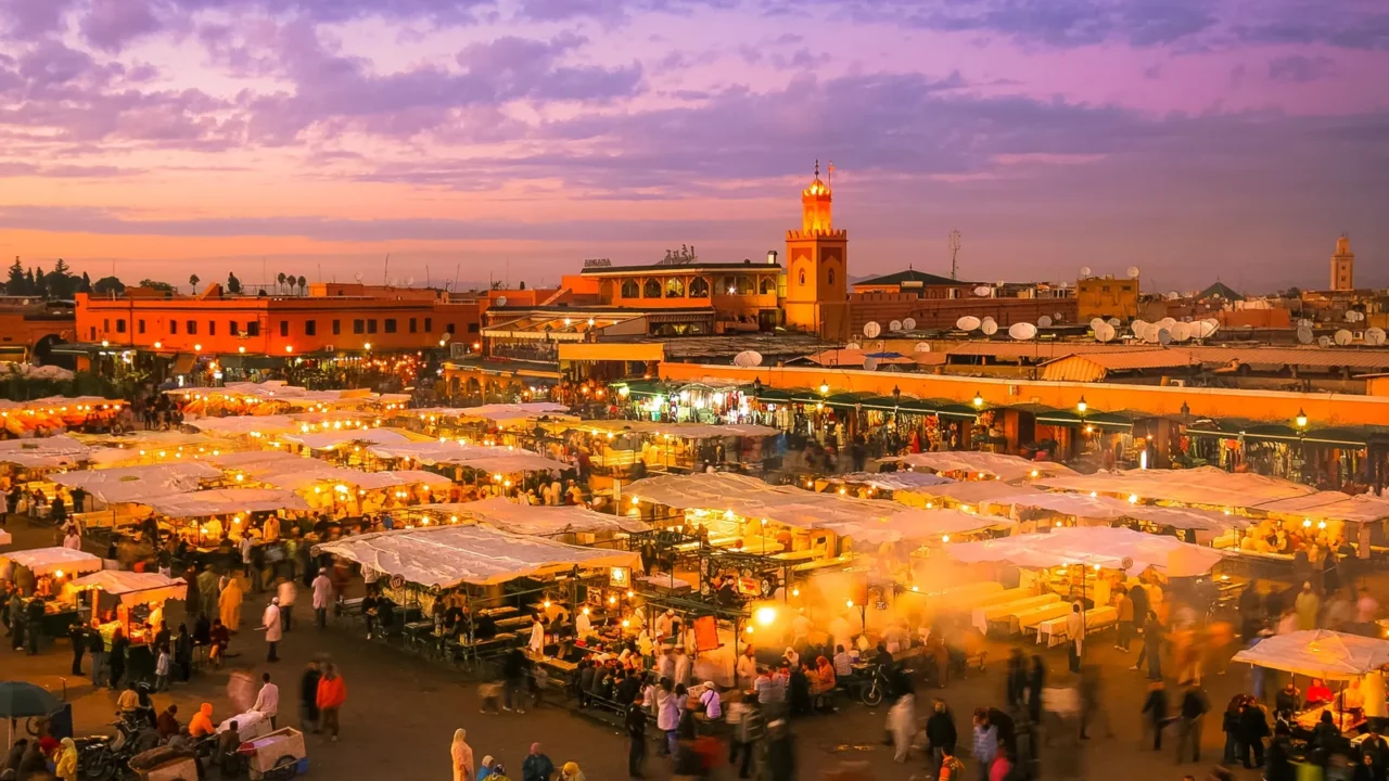 jamaa el fna marrakesh morocco