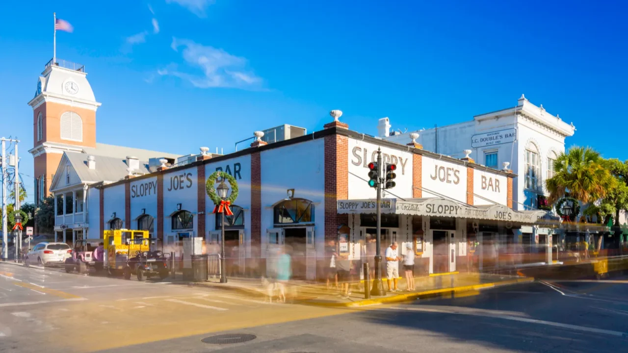 key west fl usa  december 26 2025 sloppy joes