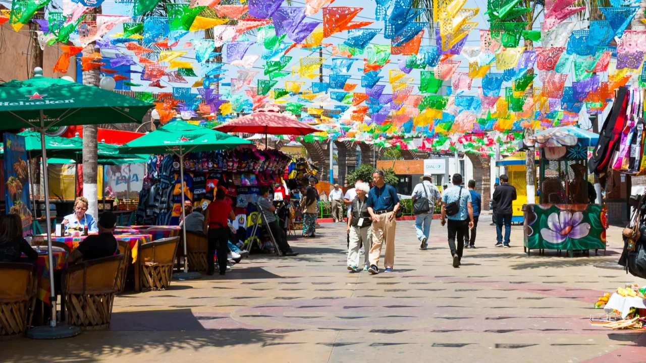 tijuana baja californiamexico june 20 2018 people shop