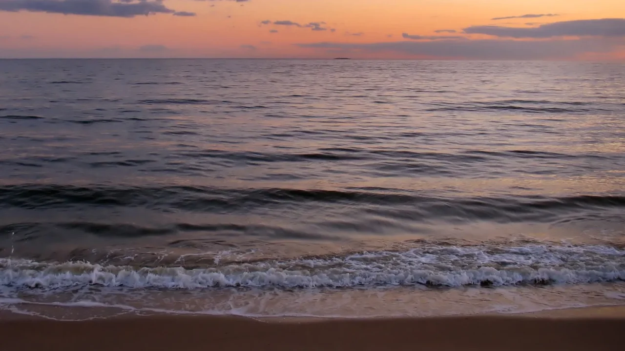 new england beach sunset
