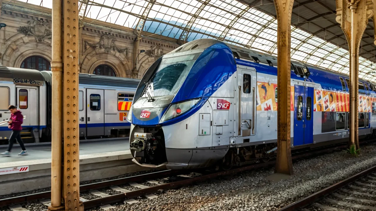nice france october 12 2019 gare de nice train station