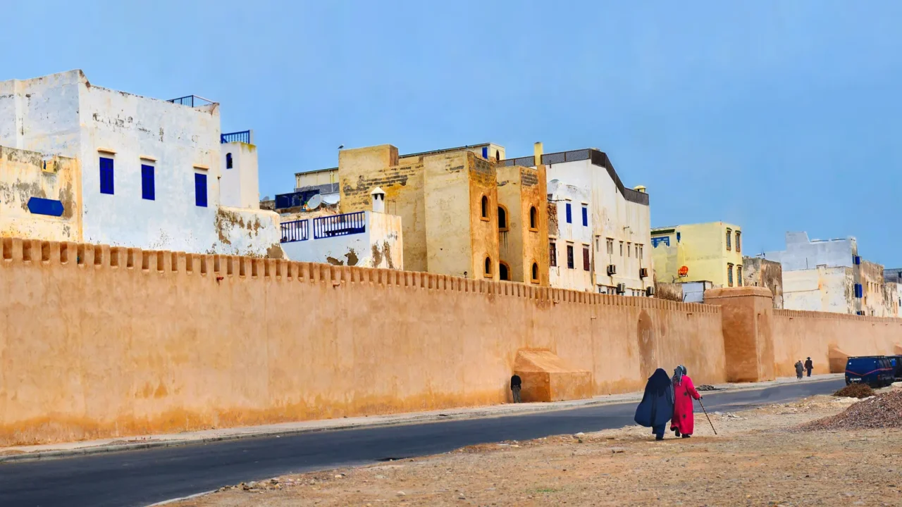 old part of the moroccan medina