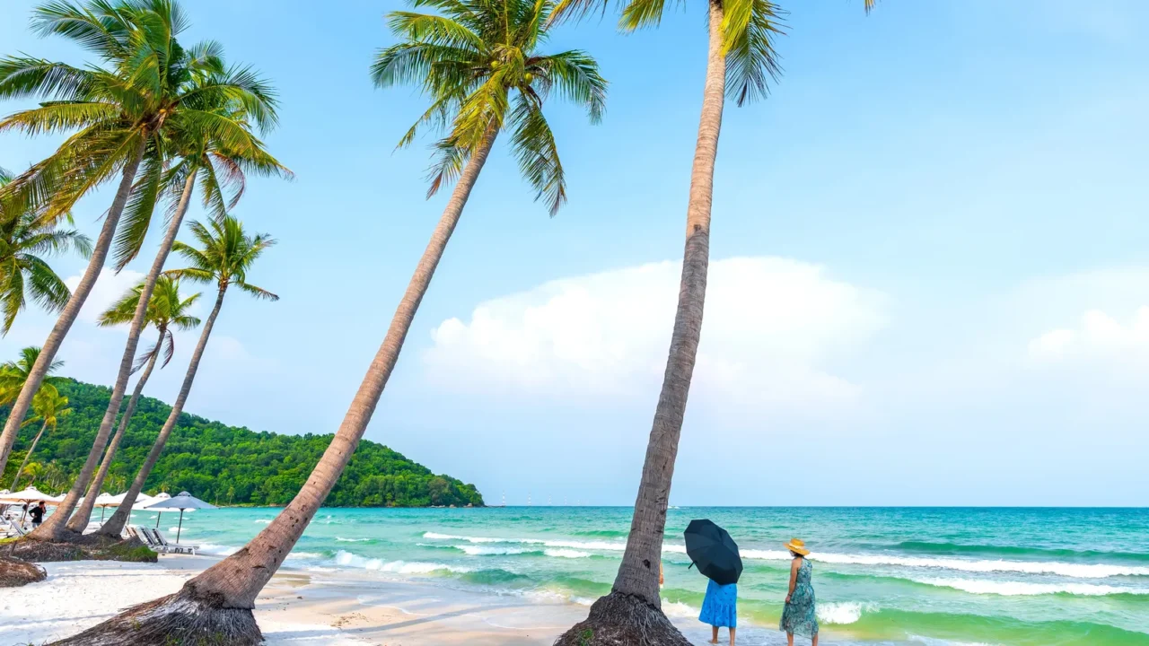 phu quoc vietnam april 18th 2022 beautiful tropical beach