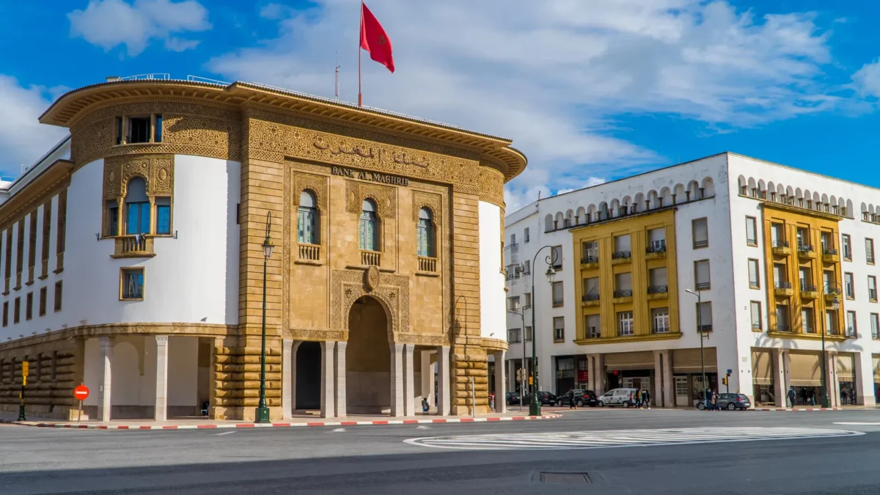 rabat morocco january 11 2021 the bank almaghrib