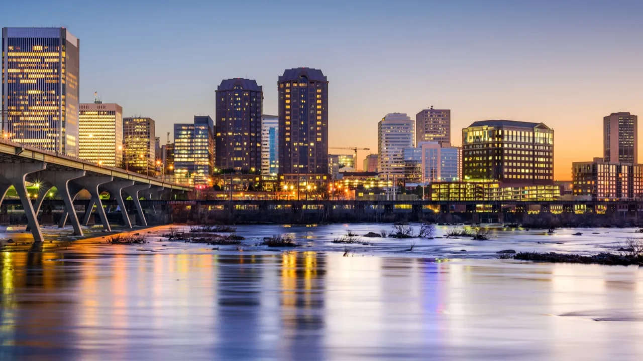richmond virginia skyline