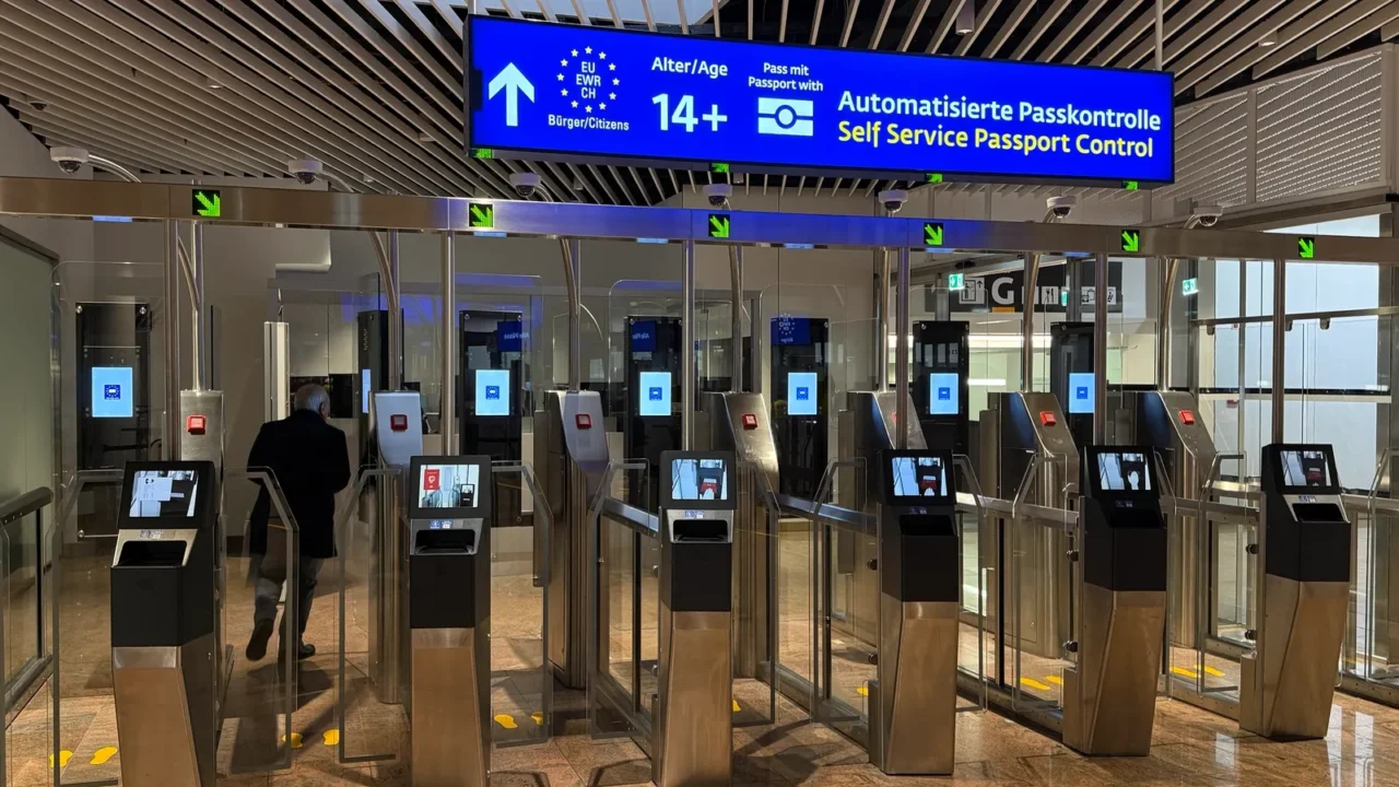 schwechat lower austria  december 10 2025 fast lane system