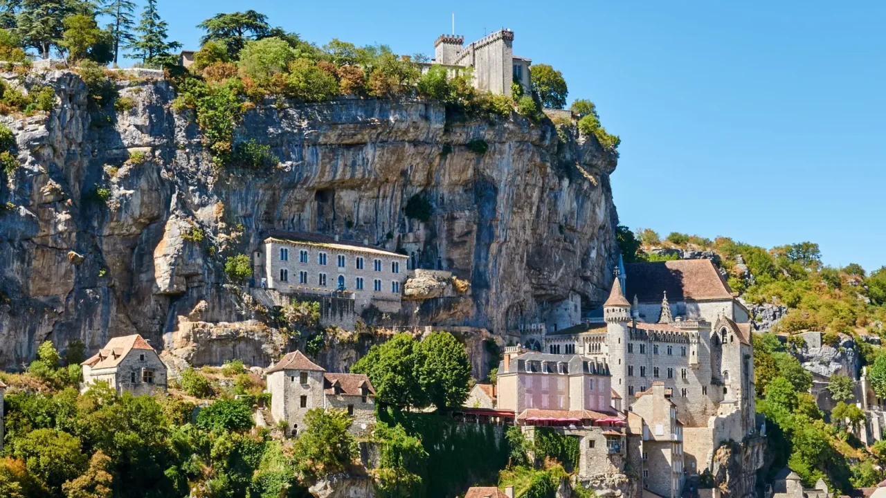 the ancient citte of rocamadour