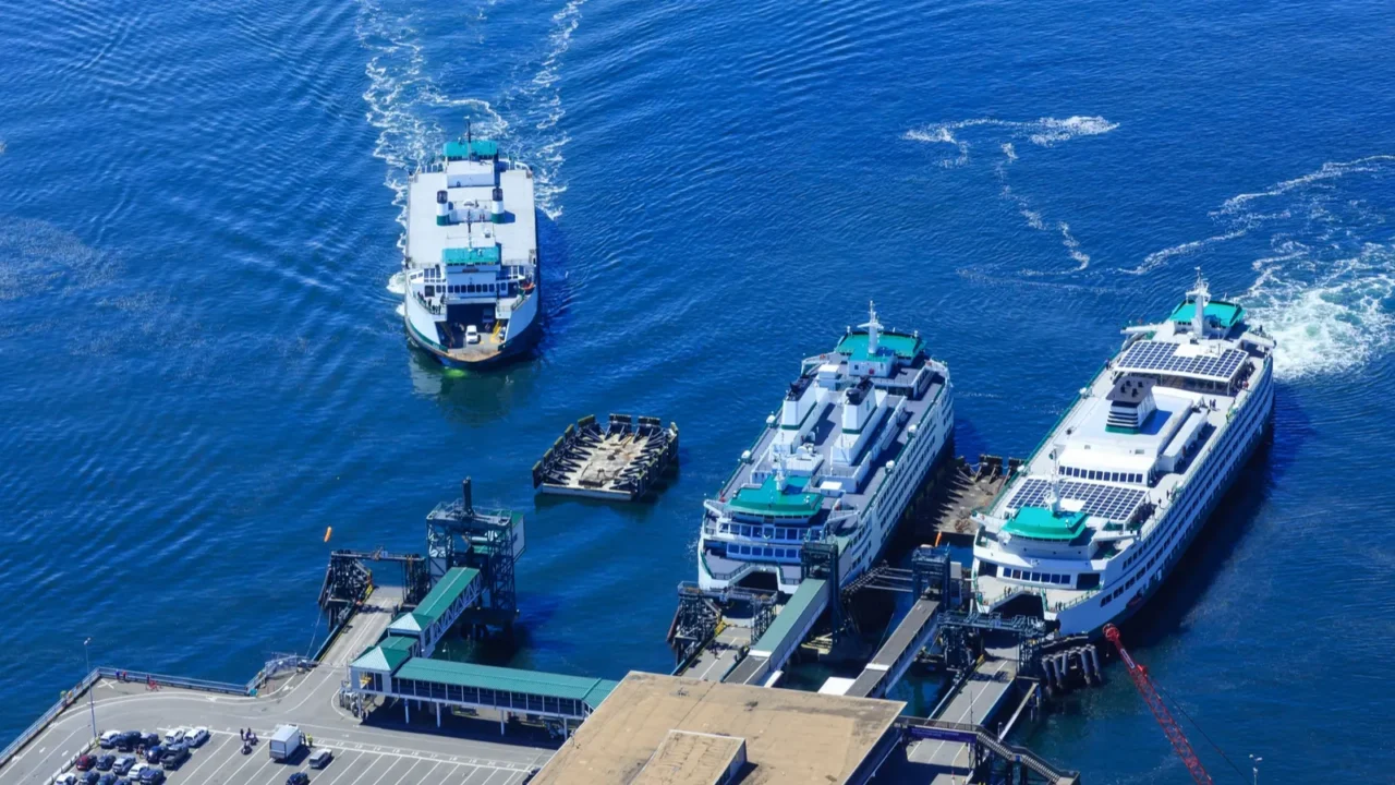 three ferries in seattle