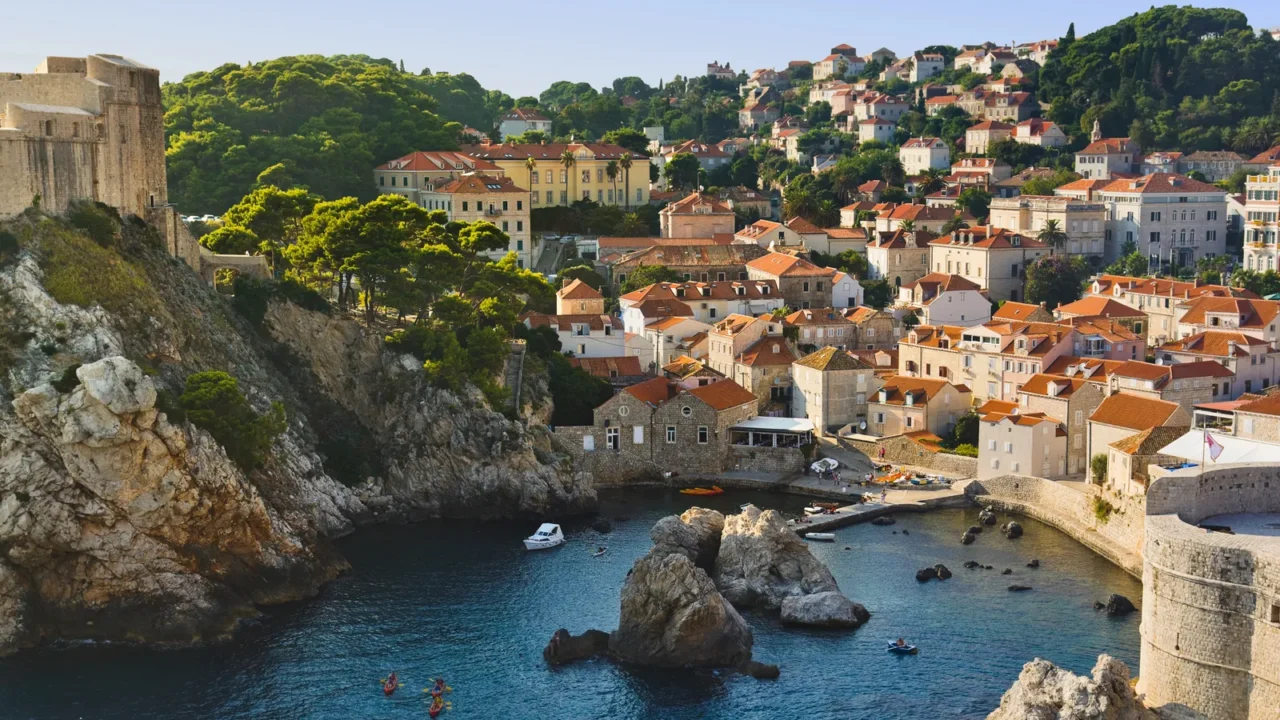 town dubrovnik in croatia