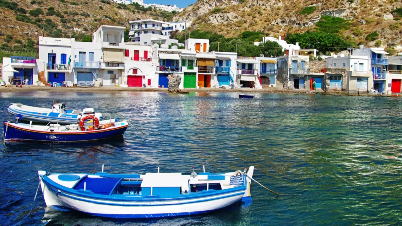 traditional milos island