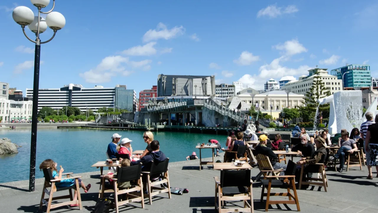 wellington waterfront lagoon