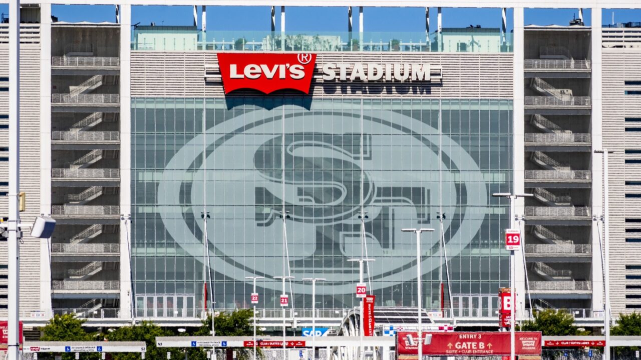 August 1, 2019 Santa Clara / CA / USA - Levi's Stadium, the New Home Of The San Francisco 49ers of the National Football League; Silicon Valley;
