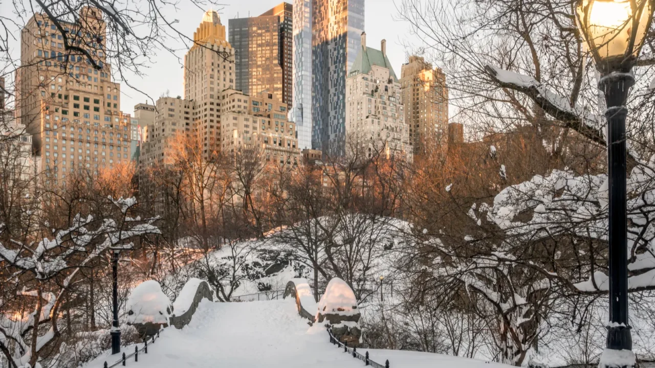 gapstow bridge central park new york city