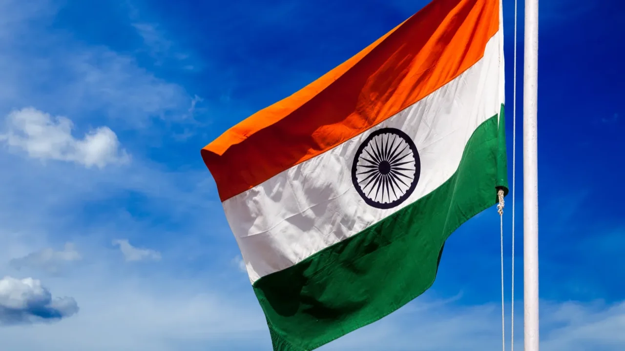 india flag of india