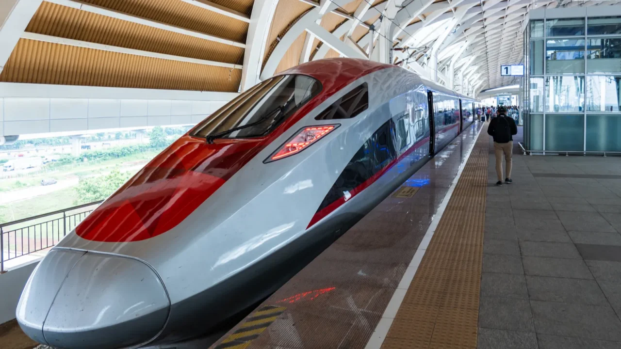 jakarta indonesia 03122024 whoosh the first highspeed railway in