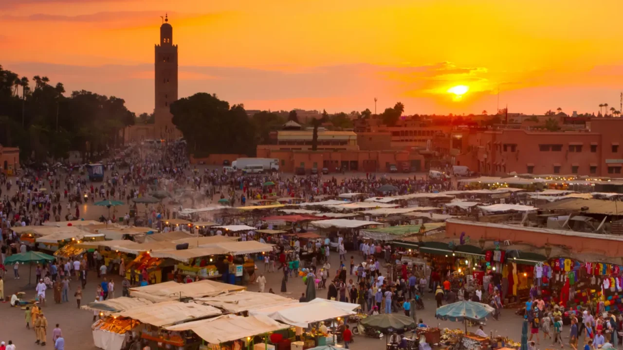 jamaa el fna marrakesh morocco