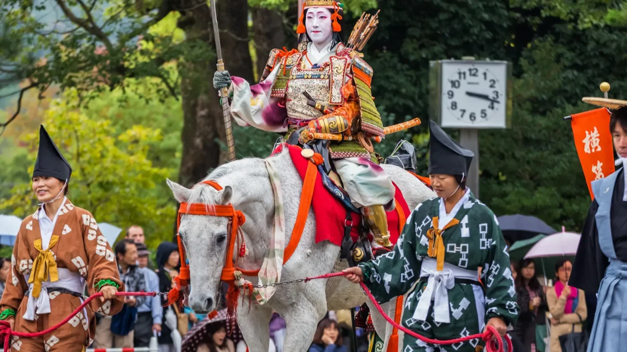 jidai matsuri in kyoto japan