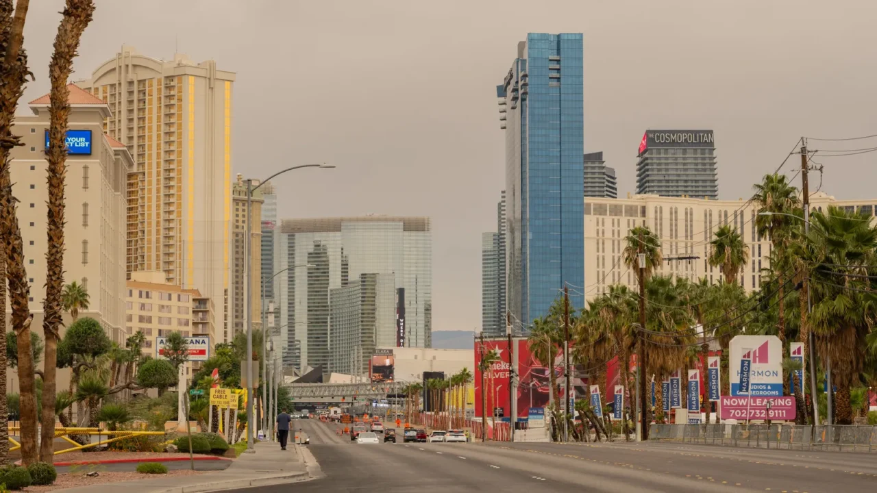 las vegas nevada november 15 2025 panoramic view of the