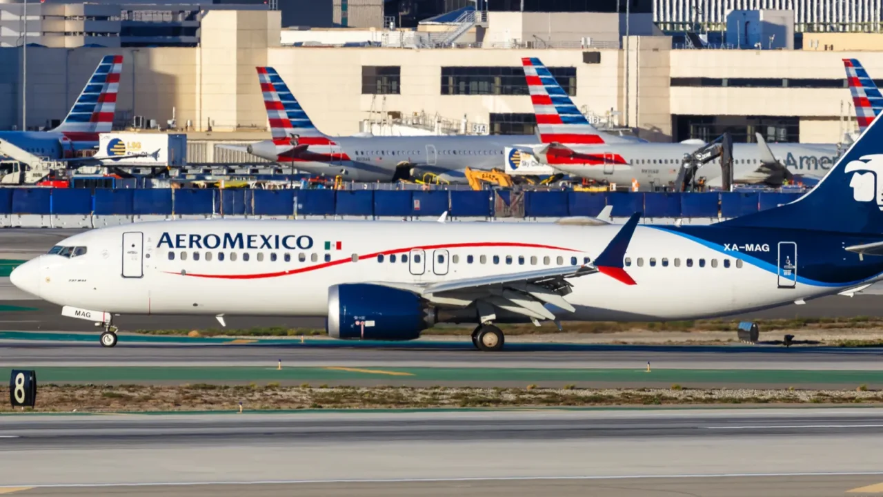 los angeles united states november 3 2022 aeromexico boeing