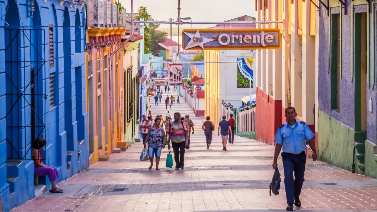 main street of santiago de cuba