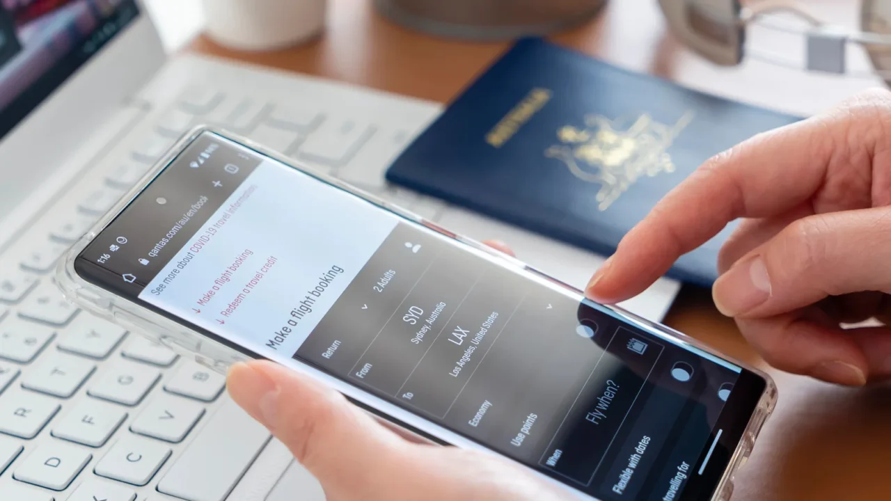 melbourne australia oct 24 2022 closeup view of booking