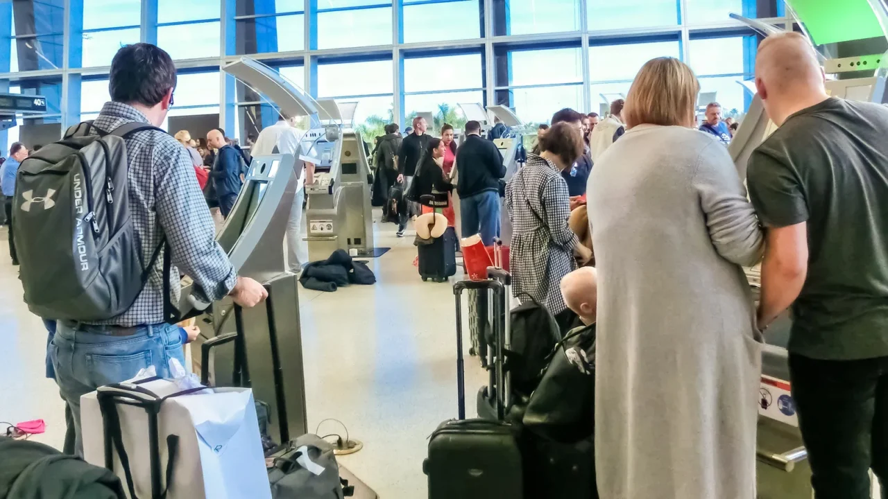 miami florida usa  november 29 2019 unidentified people lined