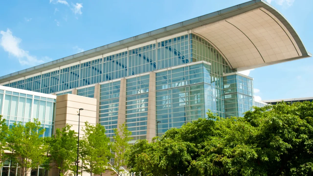 modern commercial building