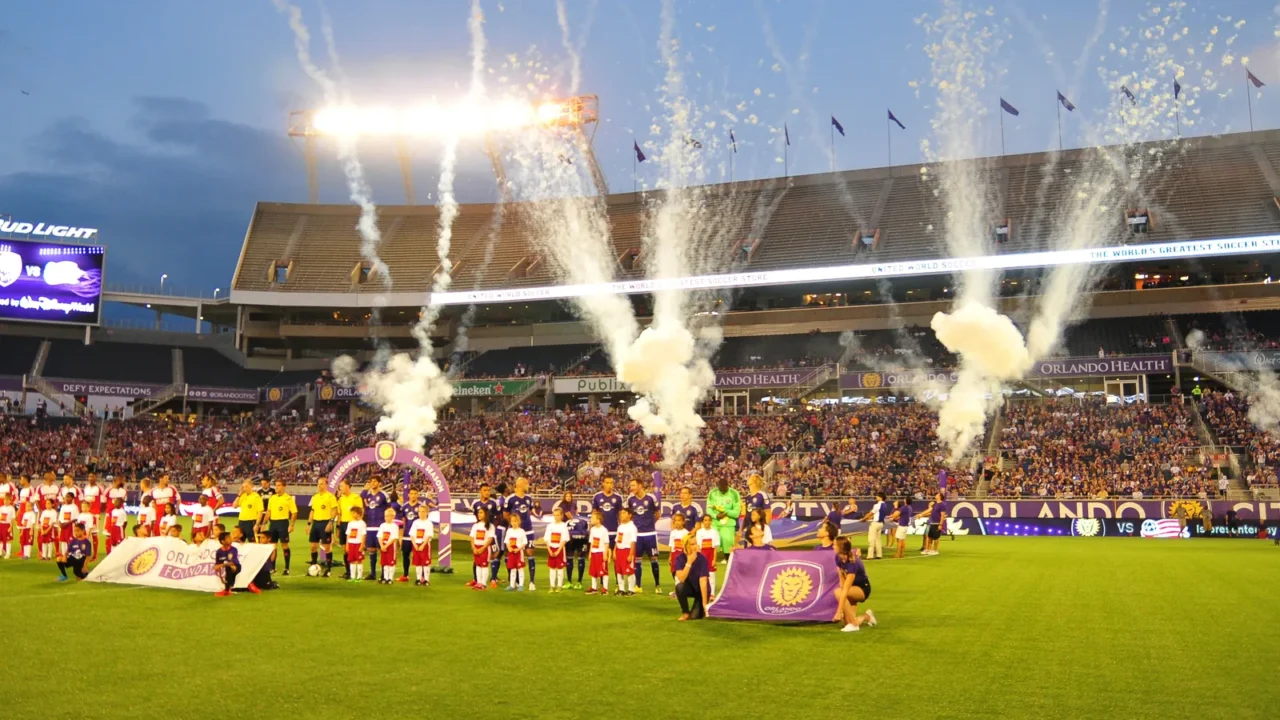 orlando city sc host la galaxy at camping world stadium