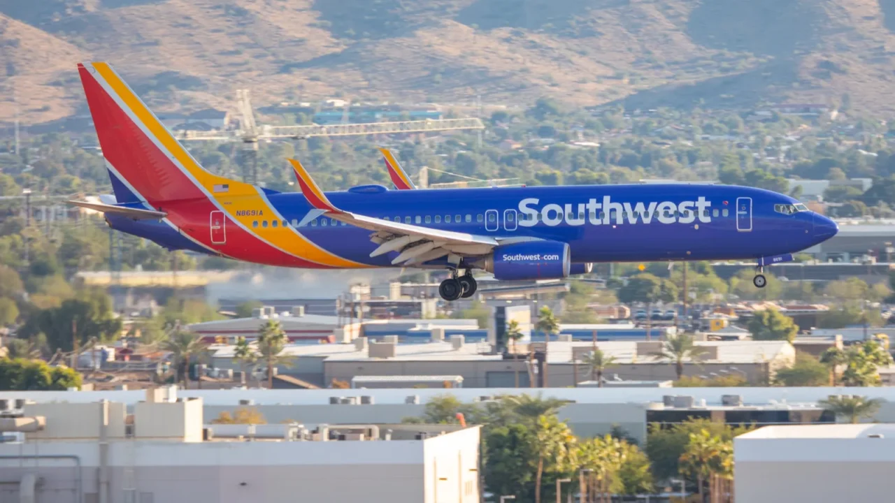 phoenix united states  23112019 boeing 737 southwest in phoenix