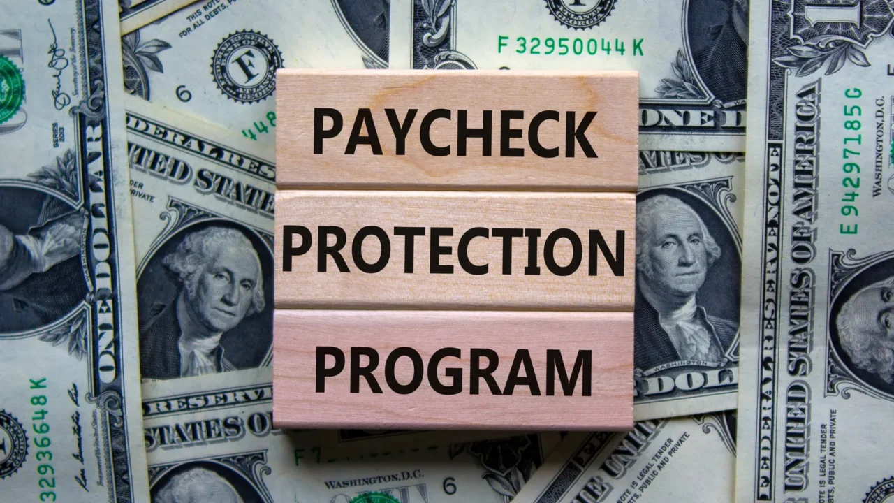 ppp paycheck protection program symbol concept words ppp paycheck protection