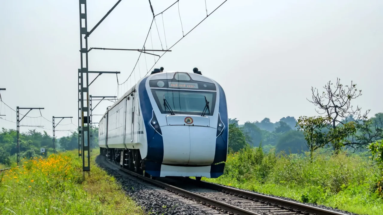 pune india october 08 2023 the solapur mumbai vande