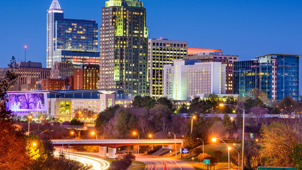 raleigh north carolina skyline