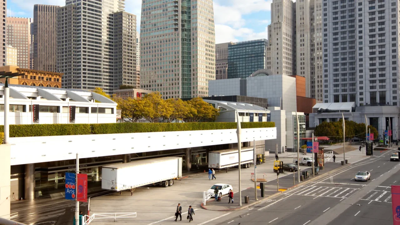 san francisco california united states  moscone convention center and