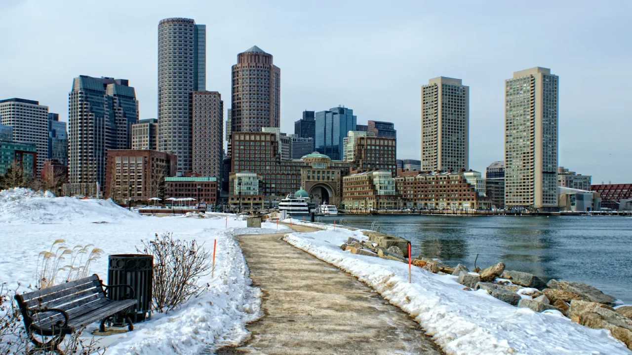 south boston in winter