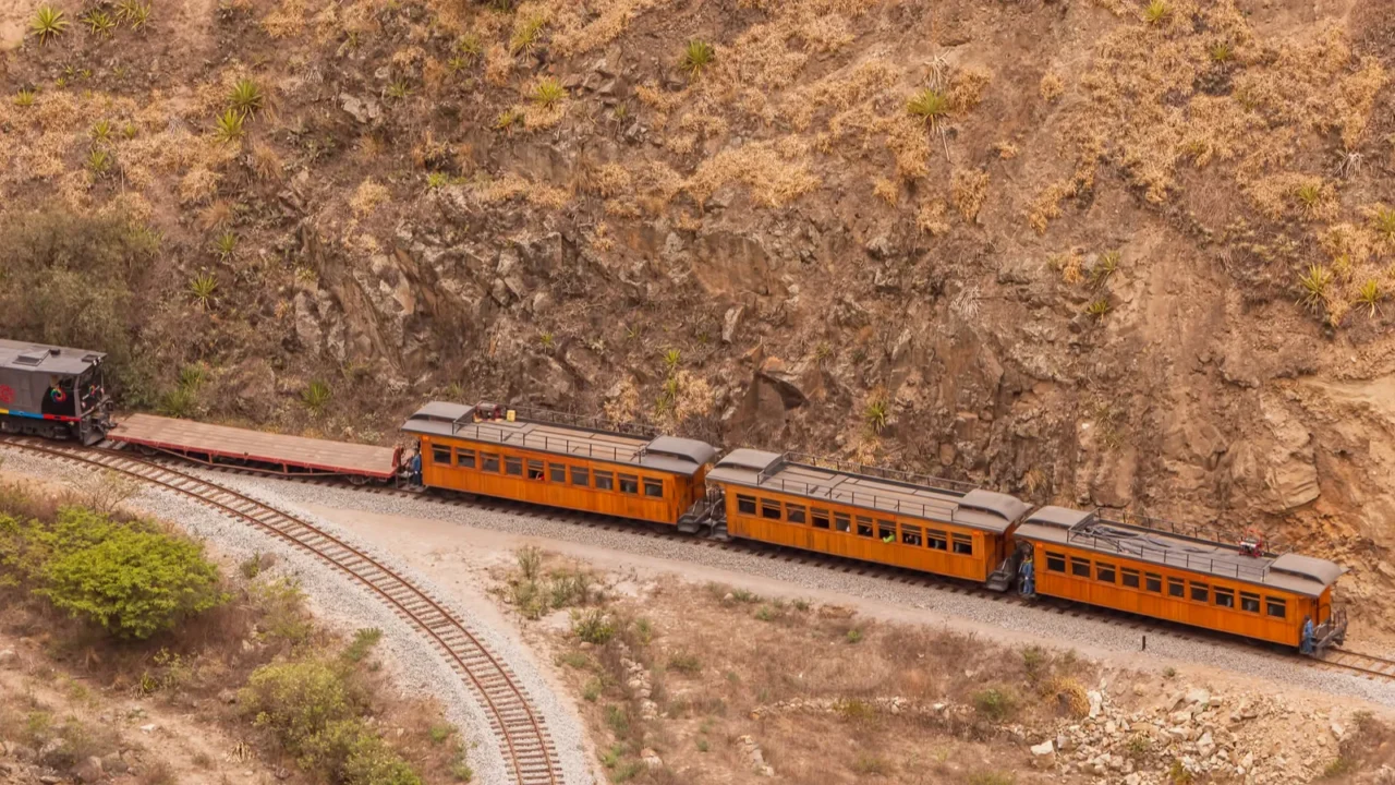 train ride in south america